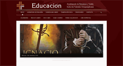 Desktop Screenshot of educacion.iglesianavarra.org